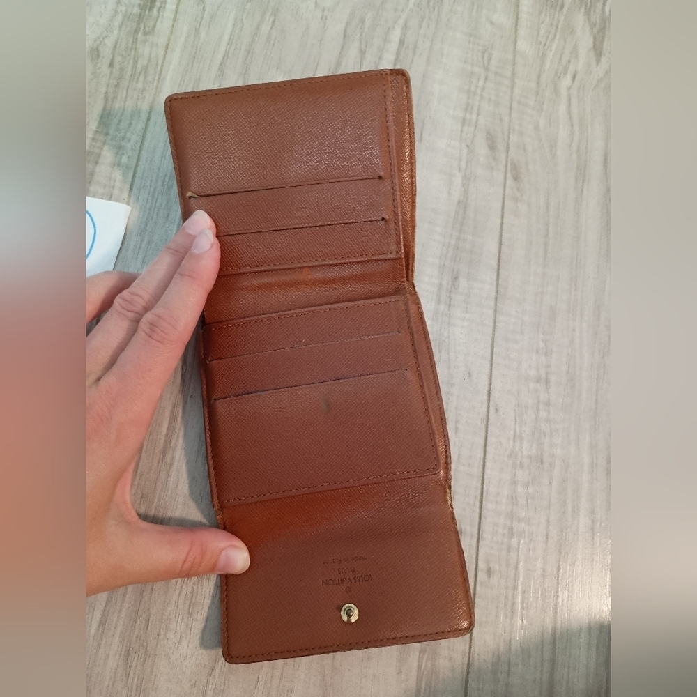 Authentic LOUIS VUITTON Monogram Portefeuille Elise Wallet - Picture 8 of 15